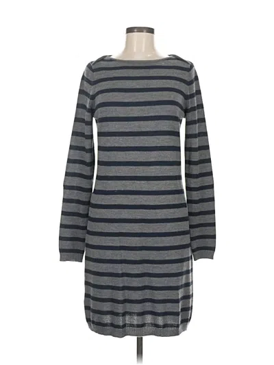Pre-owned Ann Taylor Loft Casual Dress In Gray