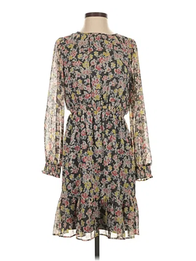 Pre-owned Ann Taylor Loft Casual Dress In Gray
