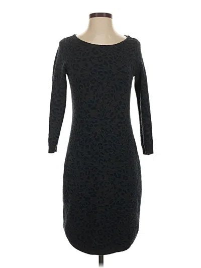 Pre-owned Ann Taylor Loft Casual Dress In Gray