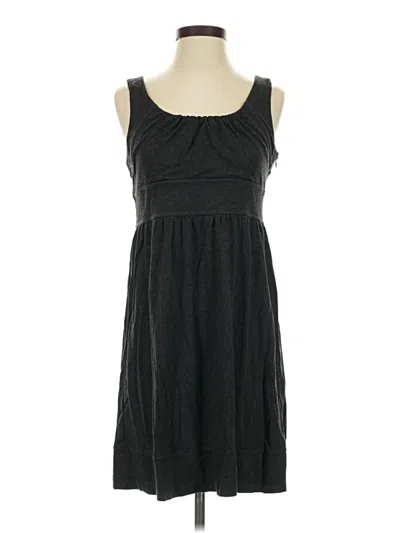 Pre-owned Ann Taylor Loft Casual Dress In Gray