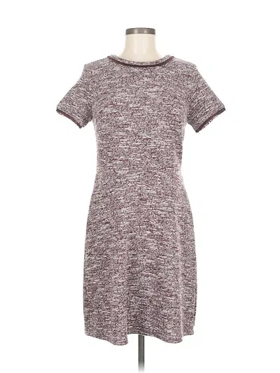 Pre-owned Ann Taylor Loft Casual Dress In Gray