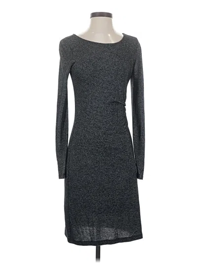 Pre-owned Ann Taylor Loft Casual Dress In Gray