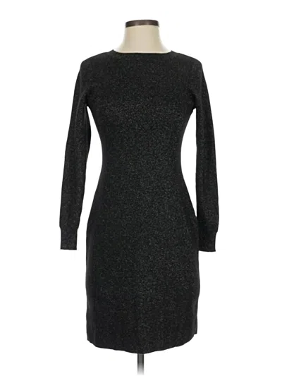 Pre-owned Ann Taylor Loft Casual Dress In Gray