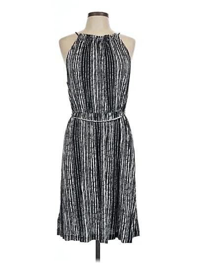 Ann Taylor Loft Casual Dress In Gray