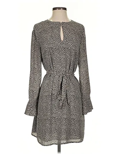 Pre-owned Ann Taylor Loft Casual Dress In Gray