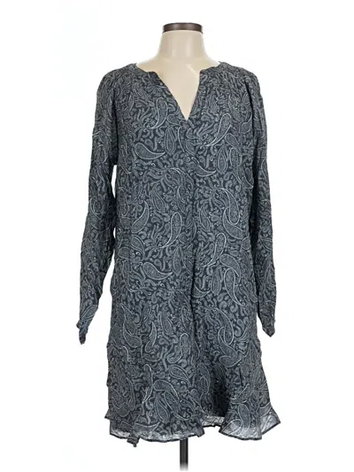 Ann Taylor Loft Casual Dress In Gray