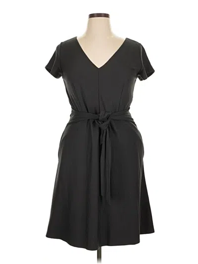 Pre-owned Ann Taylor Loft Casual Dress In Gray