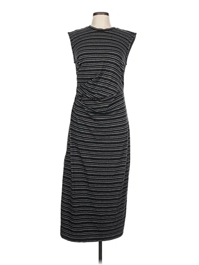 Pre-owned Ann Taylor Loft Casual Dress In Gray