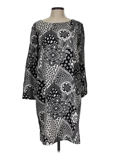 Pre-owned Ann Taylor Loft Casual Dress In Gray