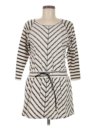 Pre-owned Ann Taylor Loft Casual Dress In Gray