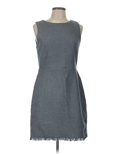 Pre-owned Ann Taylor Loft Casual Dress In Gray