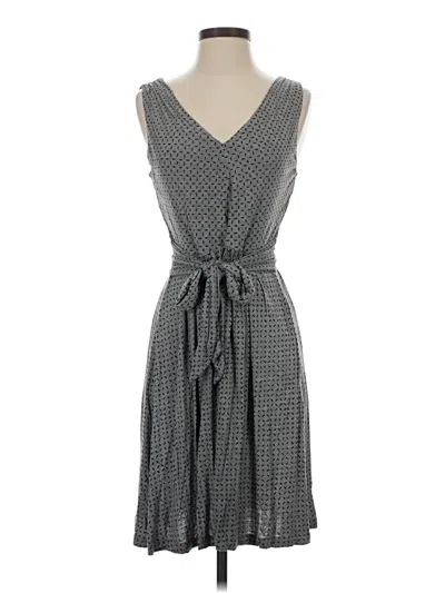 Pre-owned Ann Taylor Loft Casual Dress In Gray