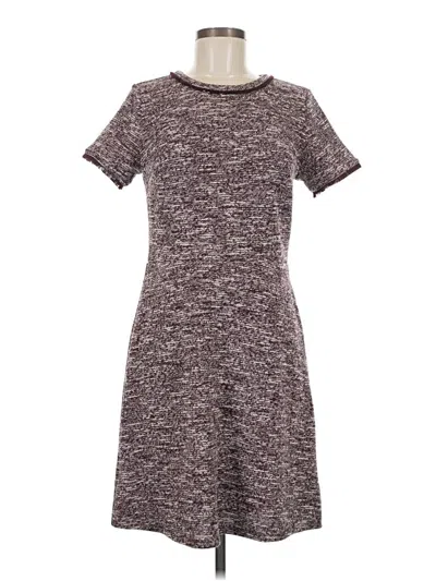 Pre-owned Ann Taylor Loft Casual Dress In Gray