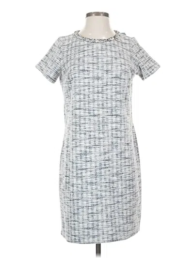Ann Taylor Loft Casual Dress In Gray
