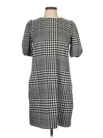 Pre-owned Ann Taylor Loft Casual Dress In Gray