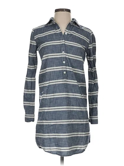Pre-owned Ann Taylor Loft Casual Dress In Gray