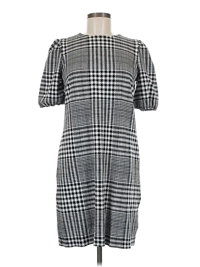 Pre-owned Ann Taylor Loft Casual Dress In Gray