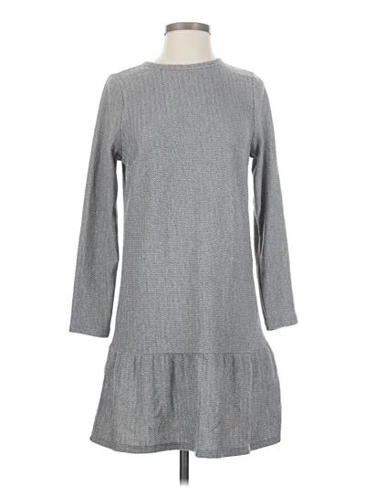 Ann Taylor Loft Casual Dress In Gray