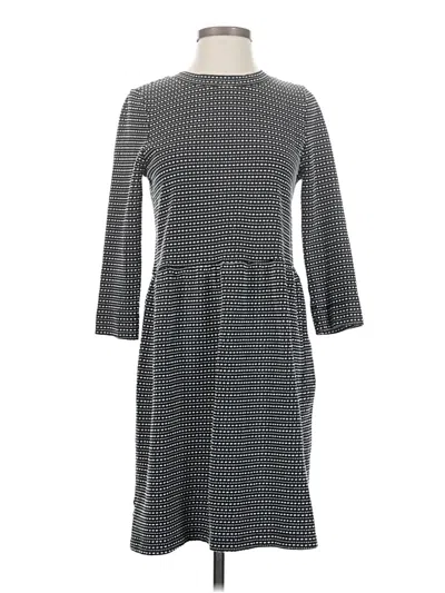 Pre-owned Ann Taylor Loft Casual Dress In Gray