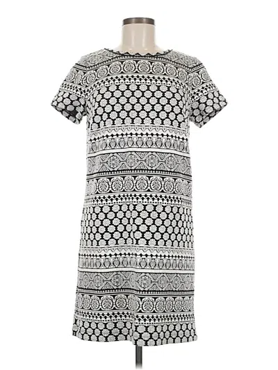 Pre-owned Ann Taylor Loft Casual Dress In Gray