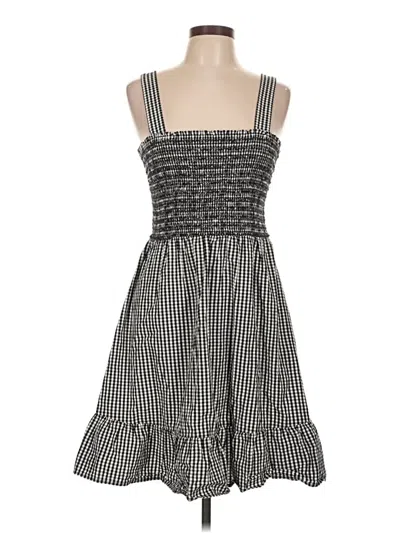 Pre-owned Ann Taylor Loft Casual Dress In Gray