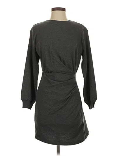 Pre-owned Ann Taylor Loft Casual Dress In Gray