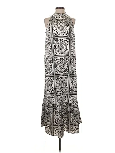 Pre-owned Ann Taylor Loft Casual Dress In Gray