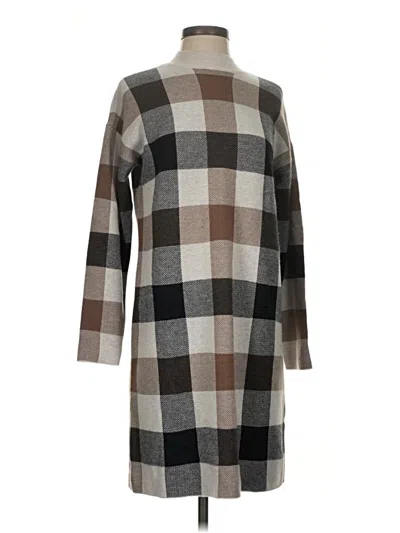 Pre-owned Ann Taylor Loft Casual Dress In Gray