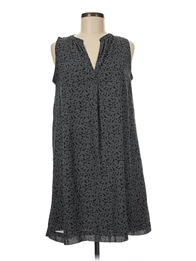 Pre-owned Ann Taylor Loft Casual Dress In Gray