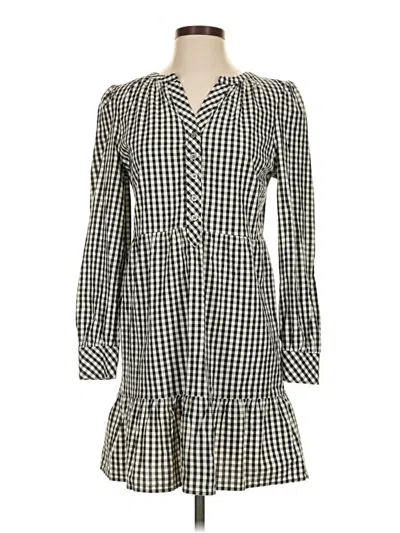 Pre-owned Ann Taylor Loft Casual Dress In Gray