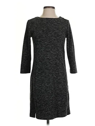 Pre-owned Ann Taylor Loft Casual Dress In Gray