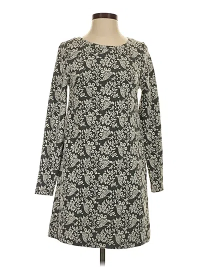 Pre-owned Ann Taylor Loft Casual Dress In Gray