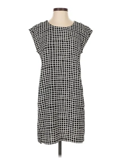 Pre-owned Ann Taylor Loft Casual Dress In Gray