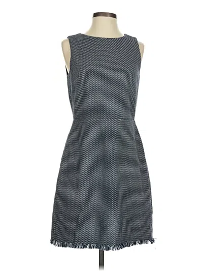 Pre-owned Ann Taylor Loft Casual Dress In Gray
