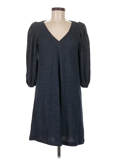 Pre-owned Ann Taylor Loft Casual Dress In Gray