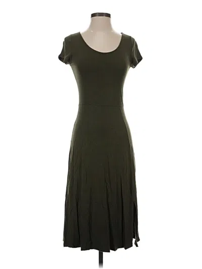 Pre-owned Ann Taylor Loft Casual Dress In Gray