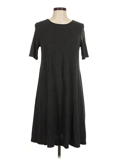 Pre-owned Ann Taylor Loft Casual Dress In Gray