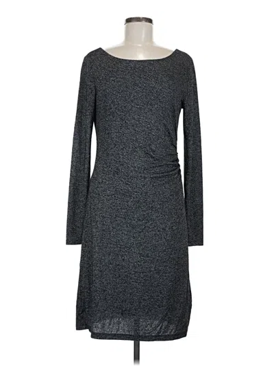 Pre-owned Ann Taylor Loft Casual Dress In Gray