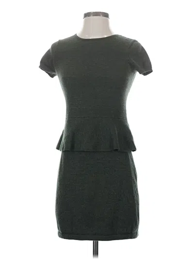 Pre-owned Ann Taylor Loft Casual Dress In Gray