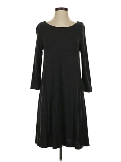 Ann Taylor Loft Casual Dress In Gray