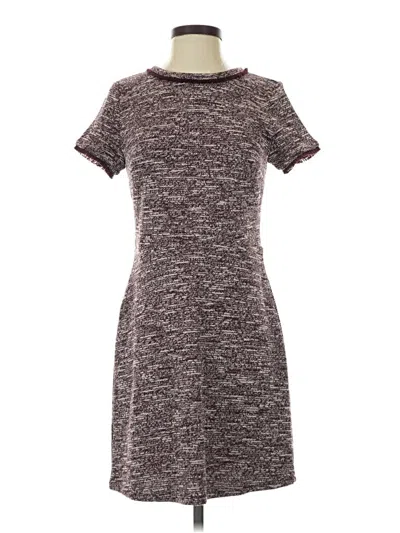 Pre-owned Ann Taylor Loft Casual Dress In Gray