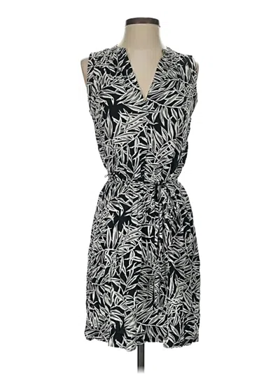 Pre-owned Ann Taylor Loft Casual Dress In Gray