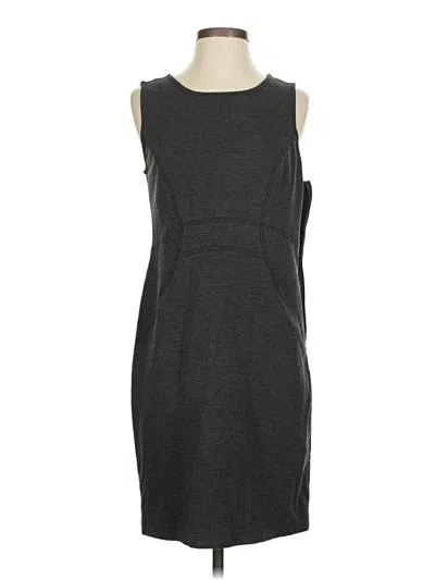 Pre-owned Ann Taylor Loft Casual Dress In Gray