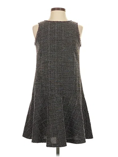 Pre-owned Ann Taylor Loft Casual Dress In Gray