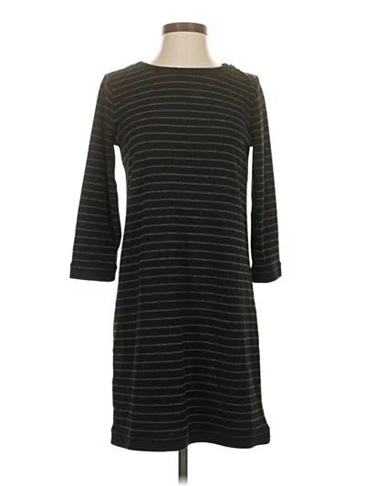 Pre-owned Ann Taylor Loft Casual Dress In Gray
