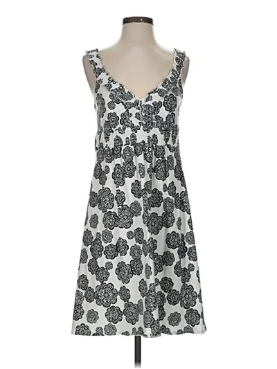 Pre-owned Ann Taylor Loft Casual Dress In Gray