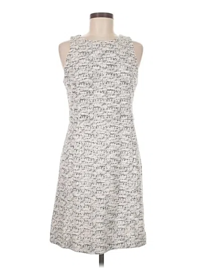 Pre-owned Ann Taylor Loft Casual Dress In Gray
