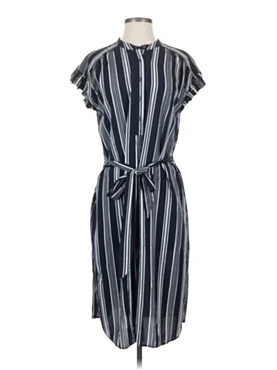 Pre-owned Ann Taylor Loft Casual Dress In Gray