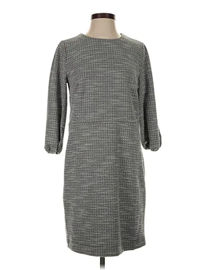 Ann Taylor Loft Casual Dress In Gray