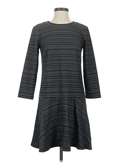 Pre-owned Ann Taylor Loft Casual Dress In Gray